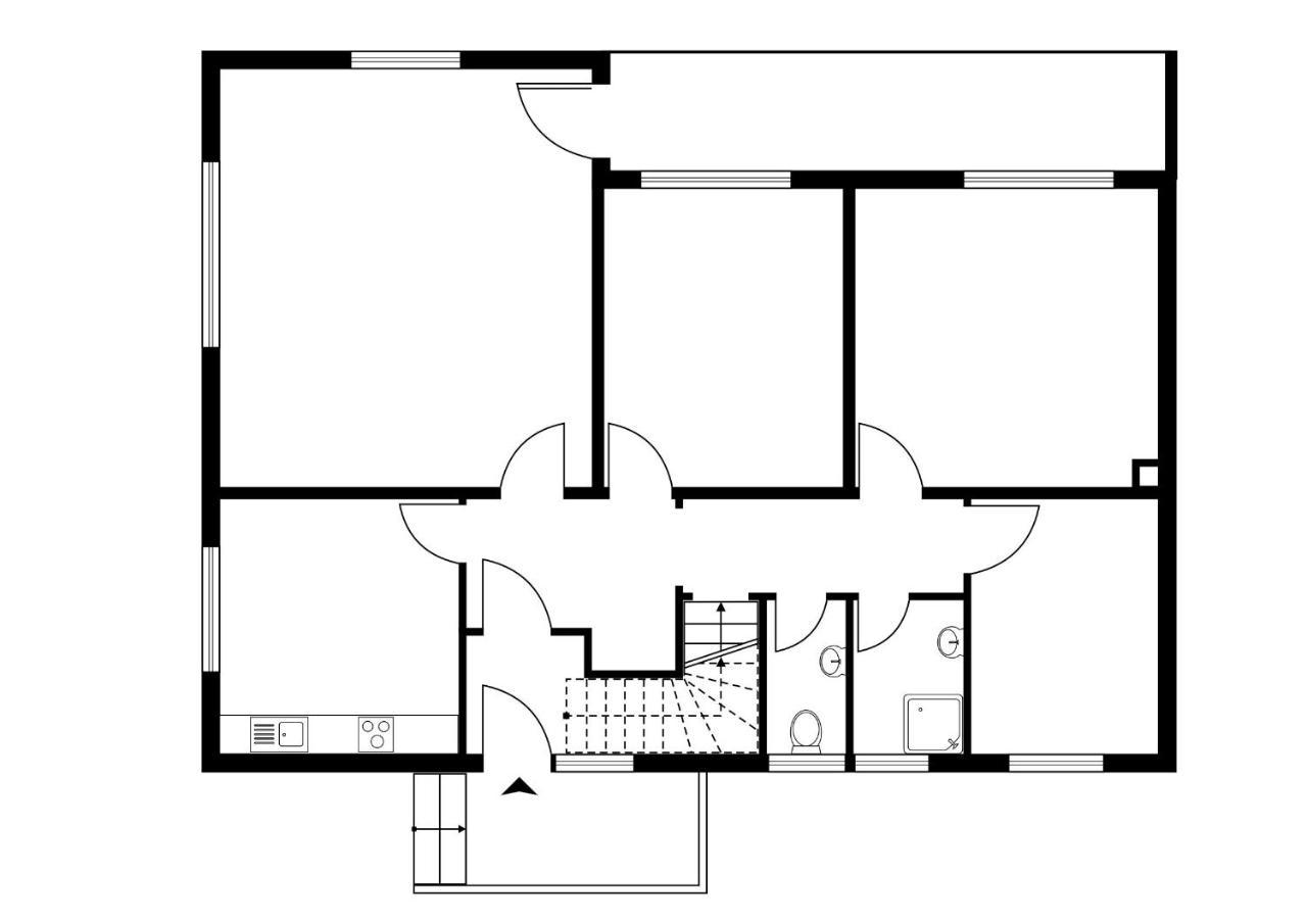Apartment mit Balkon